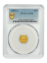 1852-C G$1 PCGS AU58 - £4,069.96 GBP