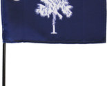 South Carolina - 4&quot;X6&quot; Stick Flag - $3.42