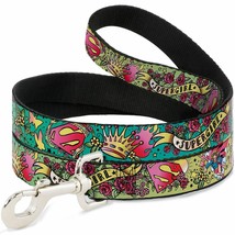 Supergirl Tattoo Scene Dog Leash by Buckle-Down - £19.11 GBP