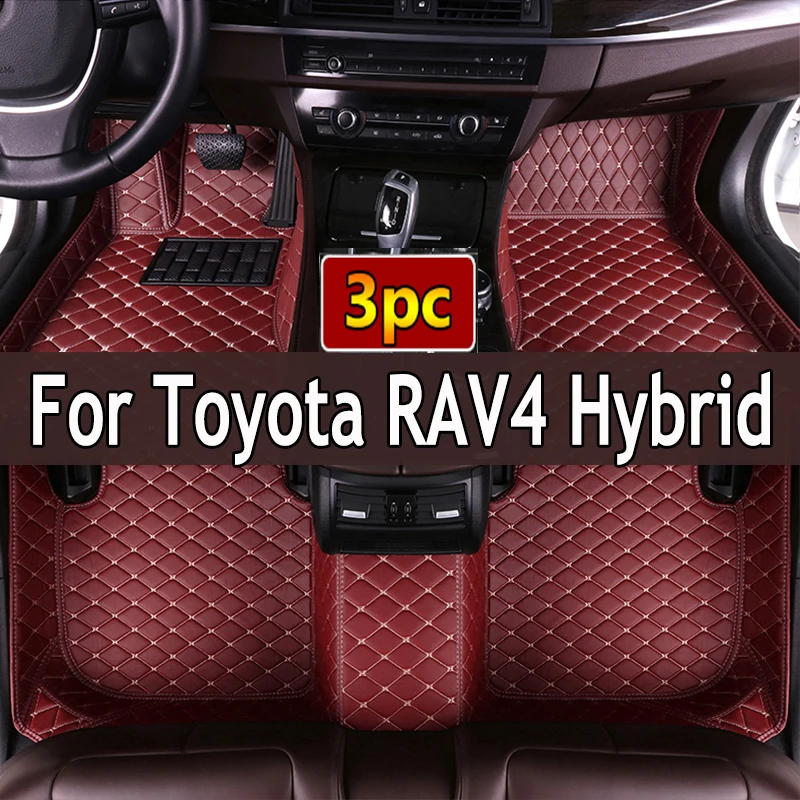 Car Floor Mats For Toyota RAV4 Hybrid 2020 2021 2022 2023 Custom Auto Foot Pads - £72.17 GBP+