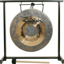 Zildjian 12&quot; Traditional Gong Table-Top Stand Set - £171.05 GBP