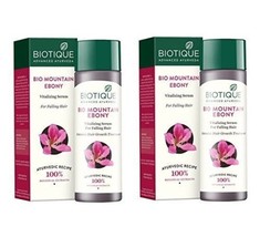 Biotique Fresh Growth Stimulating Serum - Mountain Ebony 120ml (pack of 2) - £14.25 GBP