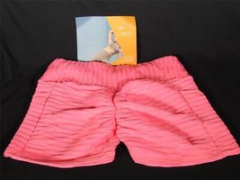 NWT NIP Tasada Hot Pink Rear Enforced Workout Shorts Butt Lifting Pockets L - £11.35 GBP