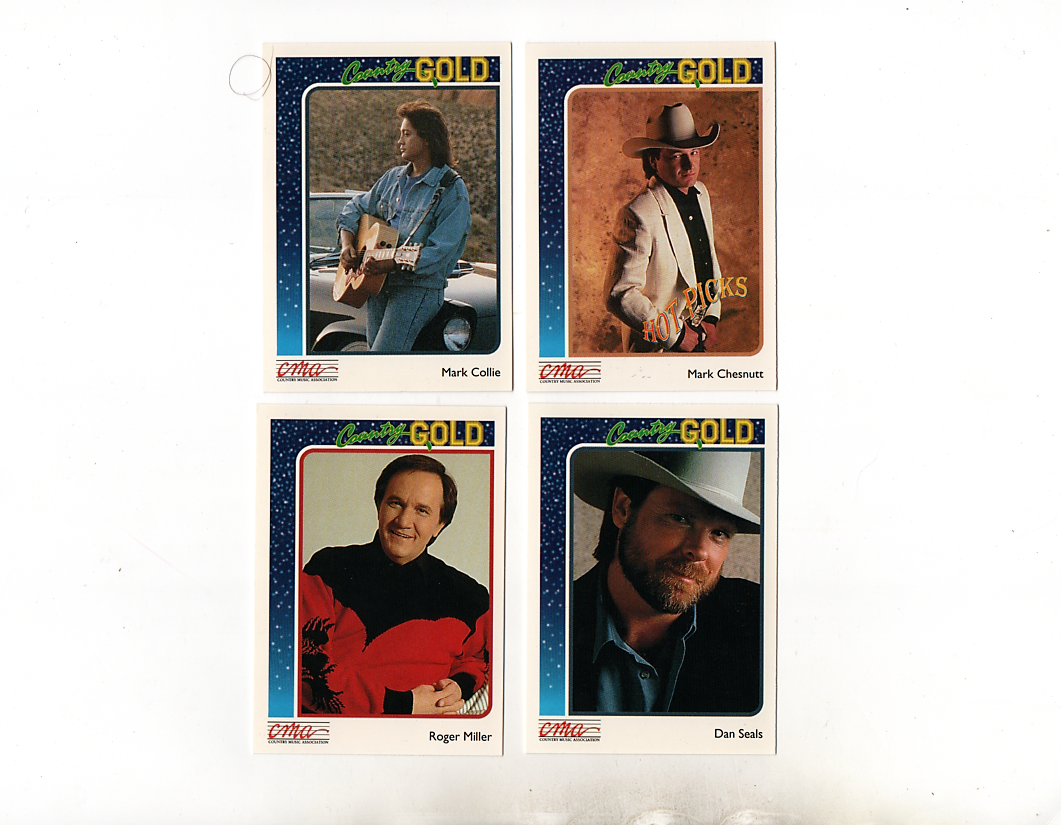 Primary image for (12) Card 1992 Country Gold Country Music Lot NRMT P1270