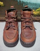 Justin Brand Leather Chukka Hiking Work Boots Women&#39;s Size 4.5 Medium - £31.69 GBP