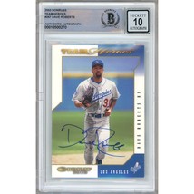 Dave Roberts Los Angeles Dodgers Signed 2003 Donruss Team Heroes 267 BGS Auto 10 - £101.68 GBP
