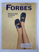 VTG Forbes Magazine February 1 1969 Melville Shoe Unexpected Glamour - £22.88 GBP