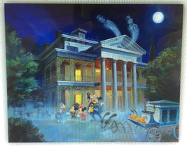 Disney Mickey Mouse and Friends at Haunted Mansion Canvas Art Print 16 x 20 