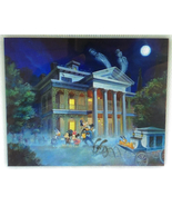Disney Mickey Mouse and Friends at Haunted Mansion Canvas Art Print 16 x... - £119.47 GBP