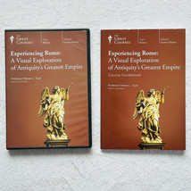 The Great Courses 6 DVDs &amp; Guidebook Experiencing Rome A Visual Exploration - £12.41 GBP