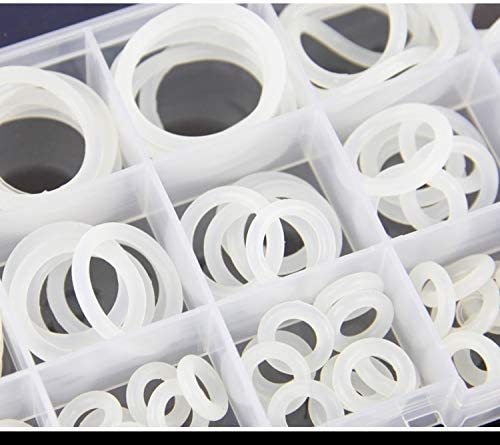 225 Pcs Vmq Grade Silicone O Ring Assortment Rubber Silicone Seal Kit Si... - $31.98