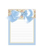 Anna Griffin Pretty Blue Bow Notepad Writing Pad with Foil Accents - $363.45 MXN
