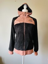 The North Face Oso Fleece Hooded Full Zip Jacket Black Rose Pink Woman&#39;s... - $68.31