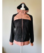 The North Face Oso Fleece Hooded Full Zip Jacket Black Rose Pink Woman&#39;s... - $93.62 CAD
