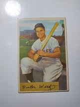 1954 BOWMAN BASEBALL Card #21 Victor Wertz - Ships Fast!!!     Vic Wertz  - $3.50