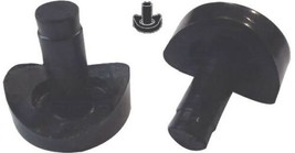 4 Coved Nylon Stem 3/4&#39;&#39; Bumper Glides for Tubular Chair Bases - $6.80