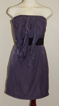 NWT Esley Short Purple Strapless Dress Lined Juniors Size Small Prom Formal Club - £11.06 GBP