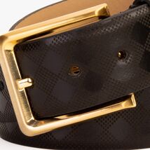 The Cenova Black Calfskin Belt image 2