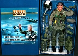 Elite Force George W. Bush U.S. President &amp; Naval Aviator 12&quot; Figure Blue Box - £62.95 GBP