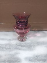 Vintage Kosta Boda Glass Vase Signed - $39.60