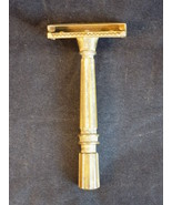 Vtg GEM Micromatic Shaving Safety Razor Old Art Deco Mens Brass No 5.  1739280 - $19.79