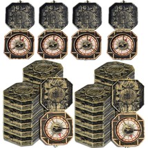 15 Pieces Plastic Pirate Compass For Kids Antique Captain Toys Mini Compass Them - £17.94 GBP