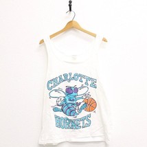 Vintage Charlotte Hornets Basketball Tank T Shirt Large - £30.20 GBP