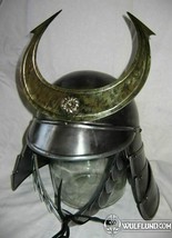 Medieval SAMURAI HELMET Knight Larp Helmet Replica Helmet With Liner - $119.79