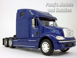 Freightliner Columbia Extended Cab - BLUE - Semi Truck 1/32 Scale Diecast Model - £31.64 GBP
