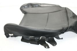 2009-2012 BMW 750Li 740i F01 FRONT RIGHT LOWER SEAT LEATHER COVER BLACK P9823 image 6