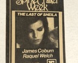 Last Of Sheila Vintage Tv Guide Print Ad James Coburn Raquel Welch TPA25 - $5.93