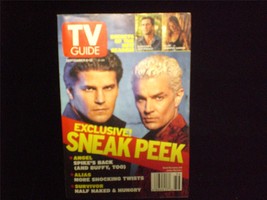 TV Guide Magazine Sept 6-12, 2003 Sneak Peak for Fall, Angel, Buffy, - £7.18 GBP