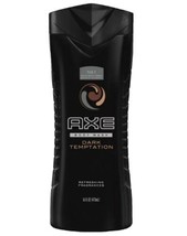 Axe Shower Gel Dark Temptation 16 oz Bottle Ultra Lather Addictive Fragrance - $15.44