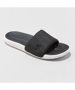 All In Motion Women&#39;s Slide Sandals Size 11 Black/Emerald Color New - $19.34