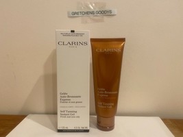 Clarins Self Tanning Instant Gel 4.5 oz  Fresh Non Oily SEALED TUBE NIB - £25.73 GBP