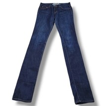 J Brand Jeans Size 28 W29&quot;xL35&quot; Pencil Leg Ink Blue Denim Pants Skinny Jeans Low - £27.12 GBP