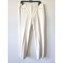 NWT Talbots Signature Crop Pant 10 Petite Stone $70 Casual Ivory - $562.47 MXN