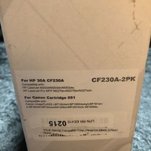 2PK CF230X 30A High Yeild Toner For HP LaserJet Pro M203d M203dn M203dw Printer - £11.67 GBP