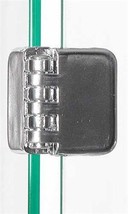New Chrome Metal Hinge Clips For 3/16&quot; pack of 10 - €34,96 EUR