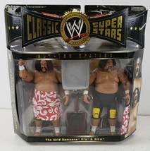 The Wild Samoana AFA & Sika WWE Jakks 2005 Classic Superstars Limited Edition  - $91.00