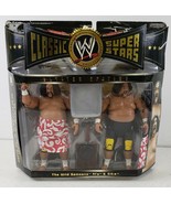 The Wild Samoana AFA &amp; Sika WWE Jakks 2005 Classic Superstars Limited Ed... - £72.52 GBP