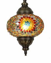 (31 Models) Handmade Pendant Ceiling Lamp Mosaic Shade, 2019 Stunning 16.5&quot; Heig - £50.60 GBP