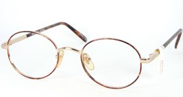 Optique Marquis Patches 20 Demi Amber /GOLD Eyeglasses Glasses 45-18-125 (Notes) - £18.69 GBP