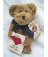 Boyds SMILEY B. BEAR TEDDY W/ HEART NOTE 8&quot; Plush STUFFED ANIMAL TOY NEW... - $25.05 CAD