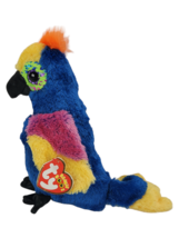 Ty Beanie Boos Wynnie Parrot Plush Stuffed Animal Toy 6&quot; with Tags NWT 2017 - £9.41 GBP