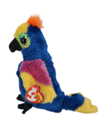 Ty Beanie Boos Wynnie Parrot Plush Stuffed Animal Toy 6&quot; with Tags NWT 2017 - €10,23 EUR