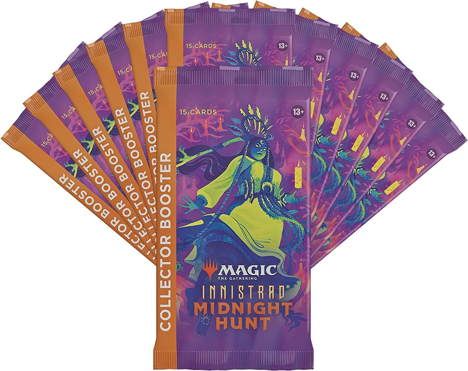 1X MTG Midnight Hunt Collector Booster Box Item image 3