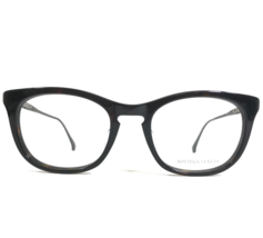 Bottega Veneta Eyeglasses Frames BV0039OA 003 Black Cat Eye Full Rim 49-... - $121.34