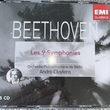 Beethoven Les 9 Symphonies Andres Cluytens Orchestre Philharmonique Berlin 5 CD - £11.96 GBP