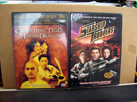 Crouching Tiger  &amp; Starship Troopers DVDs 2 Movies - £13.68 GBP
